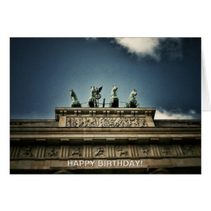 Brandenburger Tor Quadriga Berlin, Deutschland-Kar