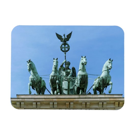 Brandenburger Tor Quadriga Berlin Magnet (Horizontal)