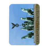 Brandenburger Tor Quadriga Berlin Magnet (Vertikal)