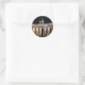 Brandenburger Tor Runder Aufkleber (Tasche)
