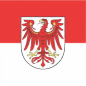 Brandenburger Vinyl-Aufkleber Aufkleber (Vorderseite)