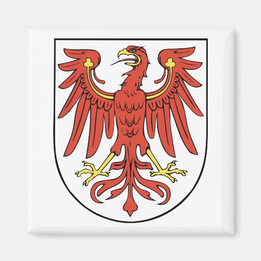 Brandenburger Wappen Magnet (Vorne)