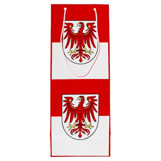 Brandenburger Weinbeutel Geschenktüte Für Weinflaschen (Rückseite)