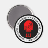BrandenBurgSkull Fridge Magnet (Vorderseite/Rückseite)