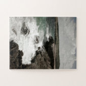 Brandende Wellen Puzzle (Horizontal)