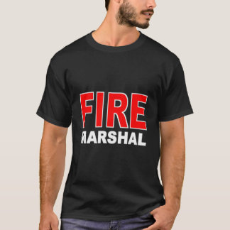 Brandermittler Kommissar Feuerwehrmann T-Shirt