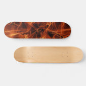 Brandflammskateboard Skateboard (Horizontal)