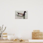 Brandgans-Foto-Poster Poster (Küche)