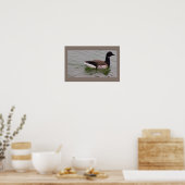 Brandgans-Fotoplakat Poster (Küche)