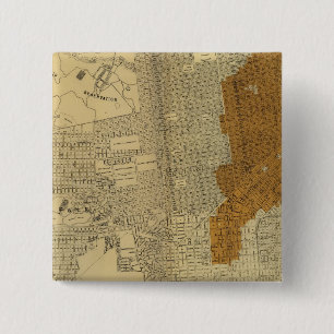 Brandgebiet von San Francisco, 1906 Button