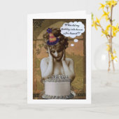 Brandgefahr Geburtstag Karte (Gelbe Blume)