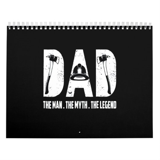 Brandgeschenk | Der Mann der Mythos der Legende Kalender (Titelbild)