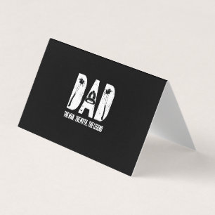 Brandgeschenk   Der Mann der Mythos der Legende Visitenkarten