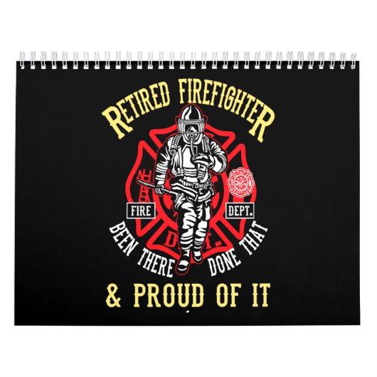 Brandgeschenk| Feuerwehrmann und Feuerwehrmann Kalender (Titelbild)