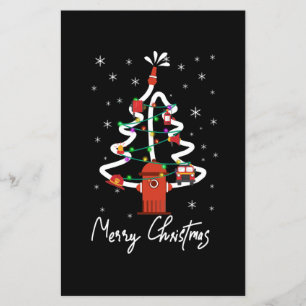 Brandgeschenk Frohe Weihnachts-Feuerwehr Flyer