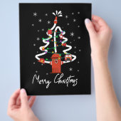 Brandgeschenk | Frohe Weihnachts-Feuerwehr Flyer (Hand)