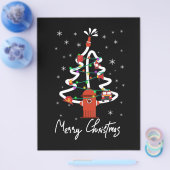 Brandgeschenk | Frohe Weihnachts-Feuerwehr Flyer (Einzeln)