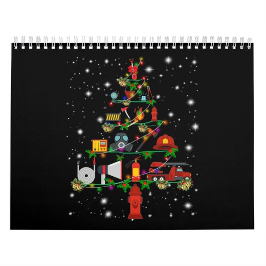 Brandgeschenk | Frohe Weihnachts-Feuerwehrspass Kalender (Titelbild)