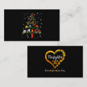 Brandgeschenk | Frohe Weihnachts-Feuerwehrspass Treuekarte (Vorne/Hinten)