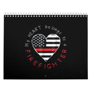 Brandgeschenk   Mein Herz ist langes Feuerwehrauto Kalender