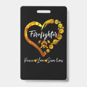 Brandgeschenk| Stand für den Feuerwehrmann Ausweis (Rückseite)