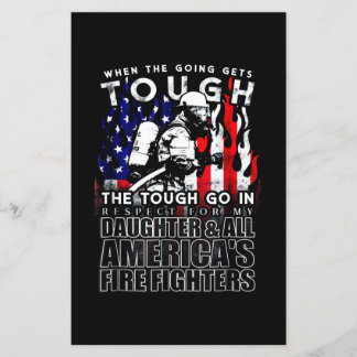 Brandgeschenk | Tochter Amerikanischer Feuerwehrma