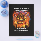 Brandgeschenk | Wenn du durch Feuer gehst Flyer (Einzeln)