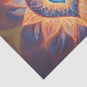 Brandherz-Dekoupage Seidenpapier (Ausschnitt)