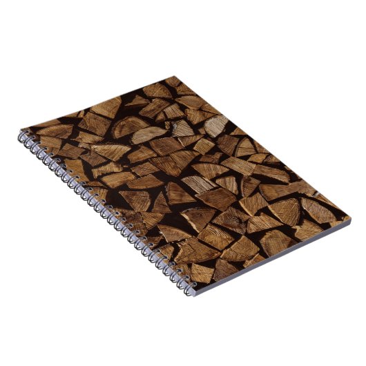 Brandholzpalette Notizblock (Rechte Seite)