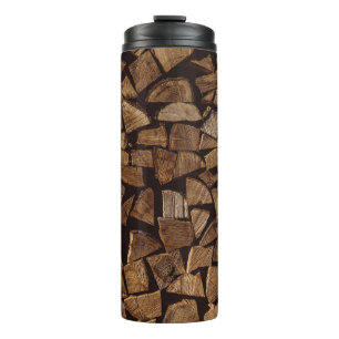 Brandholzpalette Thermosbecher