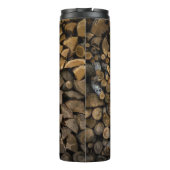 Brandholzstapel Thermosbecher (Rückseite)