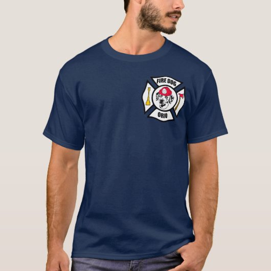 Brandhund Orio T-Shirt (Vorderseite)
