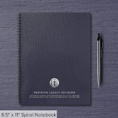 Branding-Business-Notebook mit Logo Notizblock