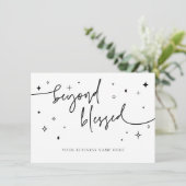 Branding Coupon Card Small Business Shop Vielen Da Einladung (Stehend Vorderseite)