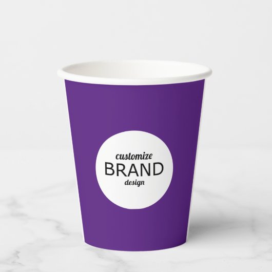 Branding für Firmenlogo Minimalistisch Moderne Lil Pappbecher (Vorderseite)