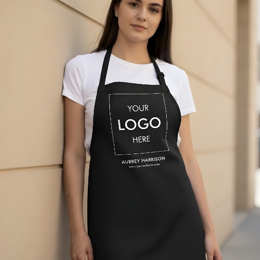Branding für Firmenlogo Schürze