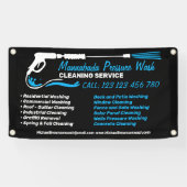 Branding für ihn Druckwaschen Power Reinigung Banner (Horizontal)