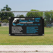 Branding für ihn Druckwaschen Power Reinigung Banner (Insitu)