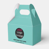 Branding für Unternehmen - individuell einstellbar Geschenkschachtel (Rückseite)