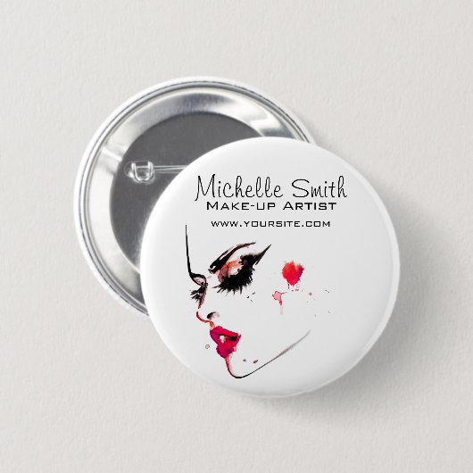 Branding für Wasserfarben Button (Vorne & Hinten)