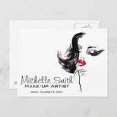 Branding für Wasserfarben Postkarte (Vorne/Hinten)