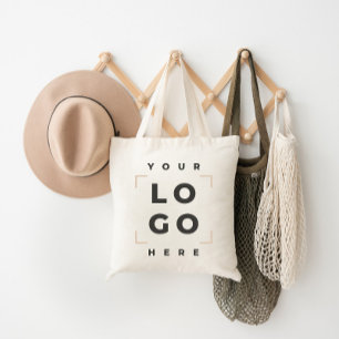 Branding Ihres Logos Koordinierte Arbeit tragen ei Tragetasche
