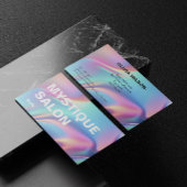 Branding-Marketing für Holografie-Ästhetikerin Visitenkarte