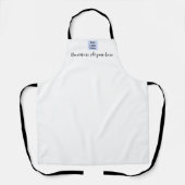 Branding-Mitarbeiter für Minimalistische Kleinunte Schürze (Vorderseite)