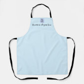 Branding-Mitarbeiter für Minimalistische Kleinunte Schürze (Vorderseite)