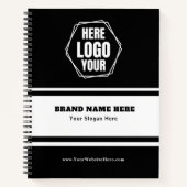 Branding und Werbegeschenk für Unternehmen Notizblock (Vorderseite)