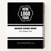 Branding und Werbegeschenk für Unternehmen Notizblock (Rückseite)