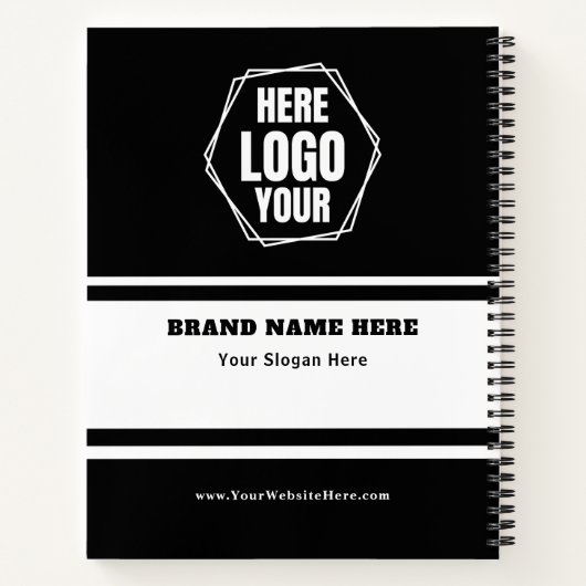 Branding und Werbegeschenk für Unternehmen Notizblock (Rückseite)