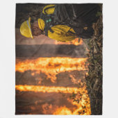 BRANDKRAFT FLEECEDECKE (Vorderseite)
