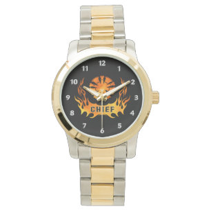 Brandmeister Flammen- Armbanduhr